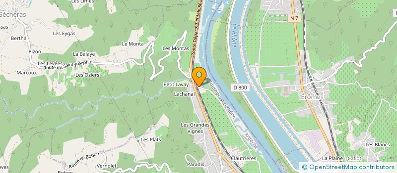 localisation de l'entreprise GOUDARD-PEYROLON  LEMPS