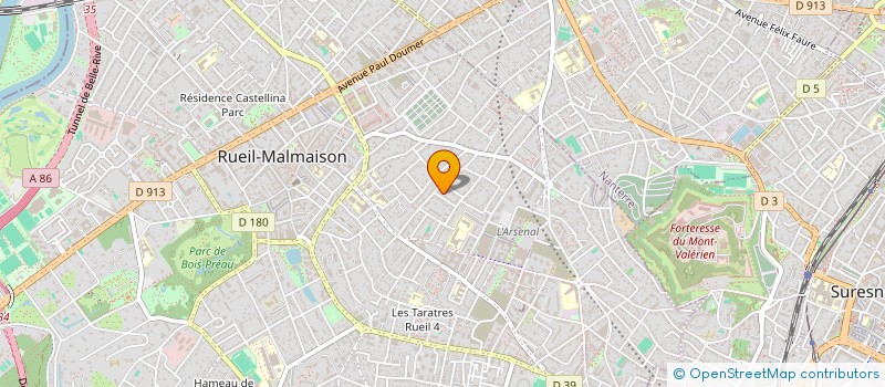 localisation de l'entreprise GOUDEAU CONSULTING à RUEIL-MALMAISON