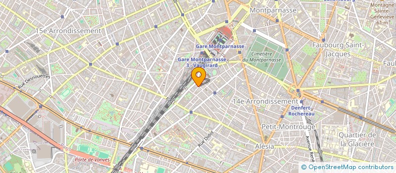 localisation de l'entreprise GOUDET-LEPOUTRE  PARIS