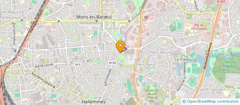 localisation de l'entreprise GOUDJI REAL ESTATE à VILLENEUVE-D'ASCQ