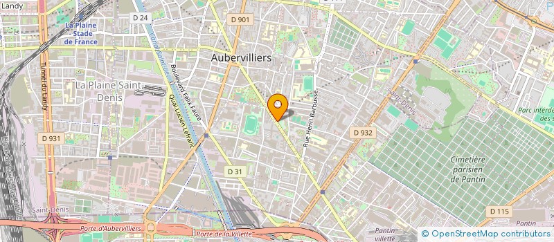 localisation de l'entreprise GOUDJIL ETS  AUBERVILLIERS