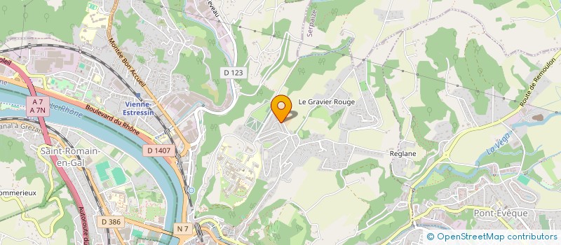 localisation de l'entreprise GOUDMANN BRUNO TAXI  SEYSSUEL