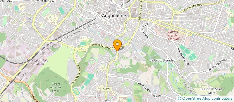 localisation de l'entreprise GOUEDO CONCEPTIONS ET EXPERTISES à ANGOULEME