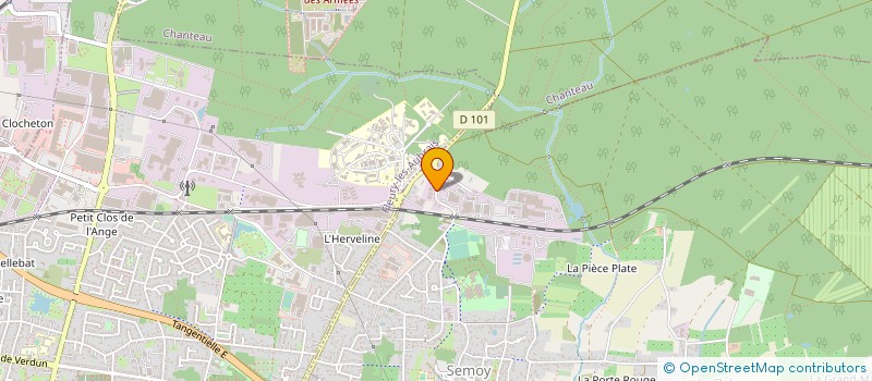 localisation de l'entreprise GOUEFFON ELAGAGE à SEMOY