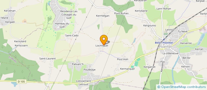 localisation de l'entreprise GOUELAN DU  PLOEMEL