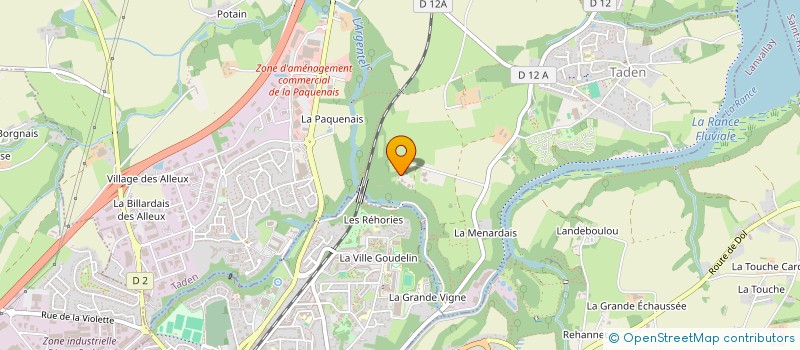 localisation de l'entreprise GOUELANIG  TADEN