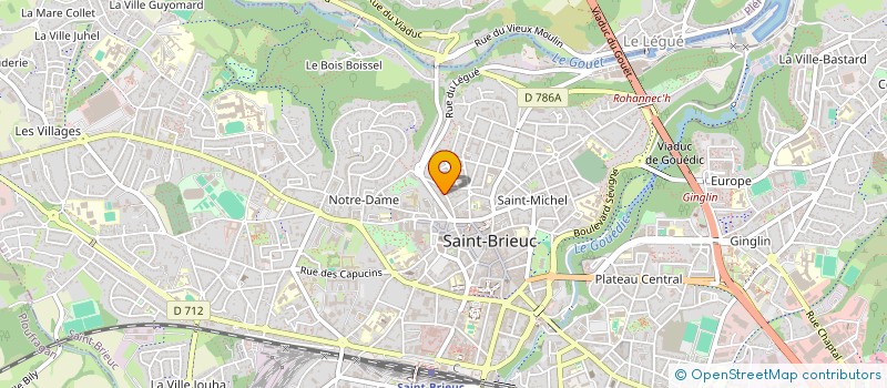 localisation de l'entreprise GOUET AUCTION à SAINT-BRIEUC