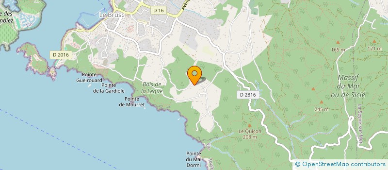 localisation de l'entreprise GOUEZO ALZAI à SIX-FOURS-LES-PLAGES