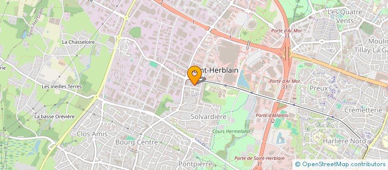 localisation de l'entreprise GOUFUME à SAINT-HERBLAIN