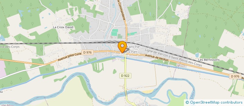 localisation de l'entreprise GOUGE FRERES  VILLEFRANCHE-SUR-CHER