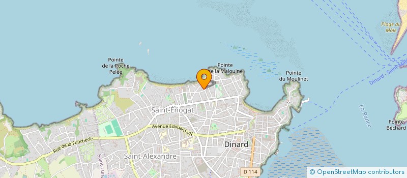 localisation de l'entreprise GOUGEON INVESTISSEMENTS  DINARD