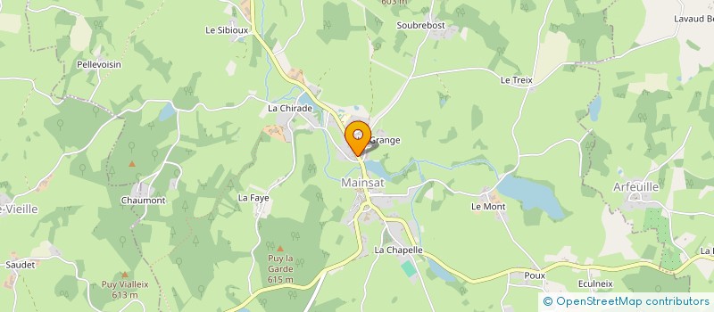 localisation de l'entreprise GOUGOUNEPROD à MAINSAT