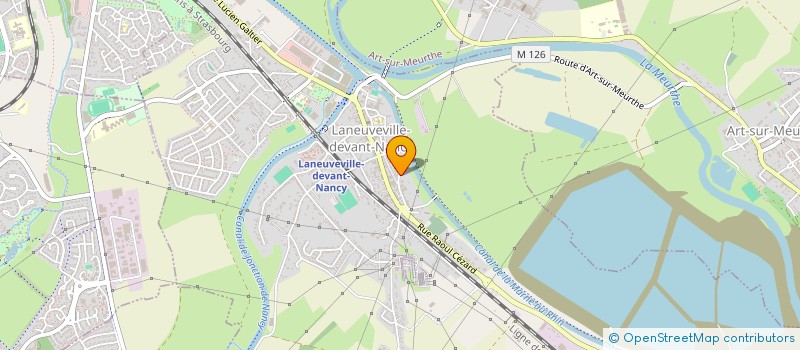 localisation de l'entreprise GOUGOX  LANEUVEVILLE-DEVANT-NANCY