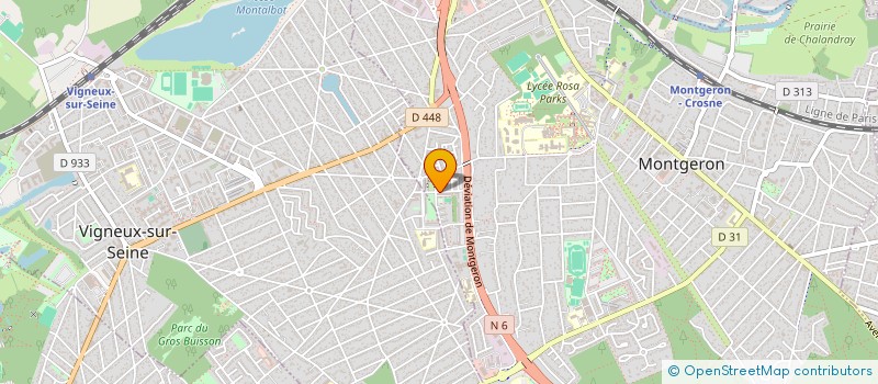 localisation de l'entreprise GOUGUA TAXIS à ROSNY-SOUS-BOIS