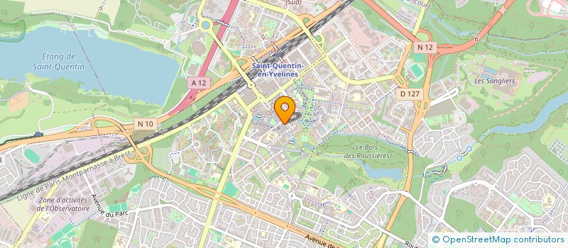 localisation de l'entreprise GOUHIER 78  MONTIGNY-LE-BRETONNEUX