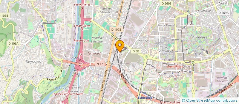 localisation de l'entreprise GOUHO  GRENOBLE