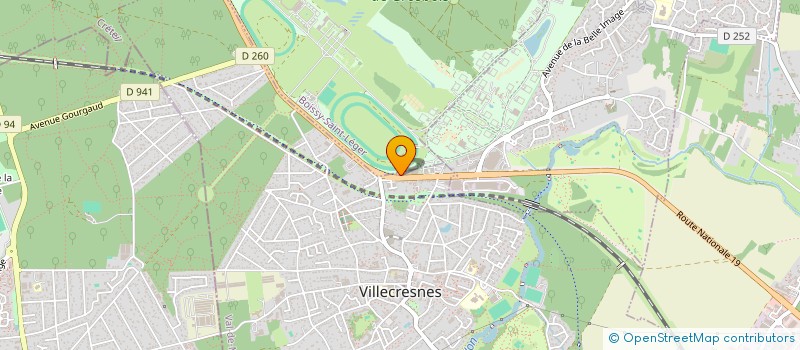 localisation de l'entreprise GOUIDER RAVALEMENT  VILLECRESNES