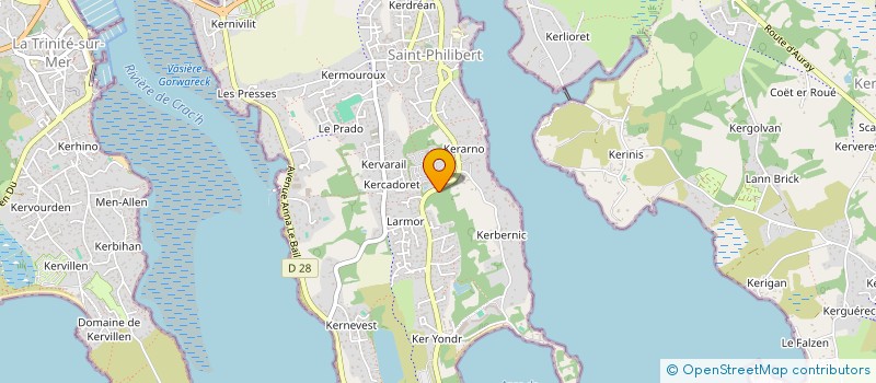 localisation de l'entreprise GOUIN INDIVISION  SAINT-PHILIBERT