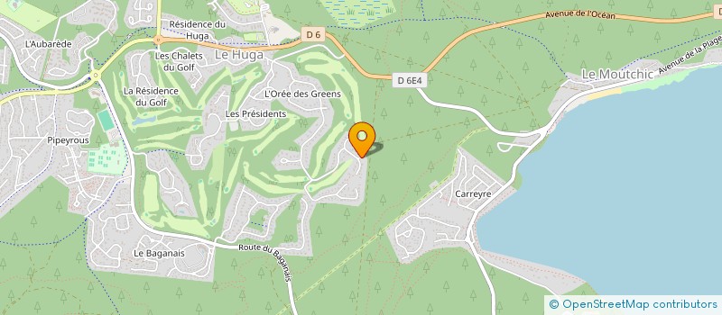 localisation de l'entreprise GOUIN & LECOCQ à LACANAU
