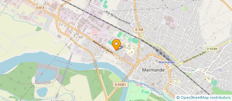 localisation de l'entreprise GOUJON MARMANDAIS  MARMANDE