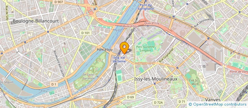 localisation de l'entreprise GOULAINE INVEST  PARIS