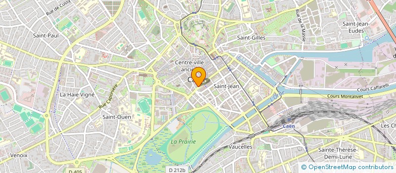 localisation de l'entreprise GOULAY ET VIROS à CAEN