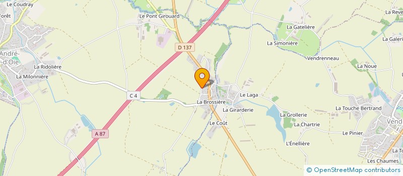 localisation de l'entreprise GOULE D'OIE CONSTRUCTIONS  SAINT-ANDRE-GOULE-D'OIE