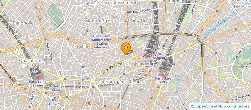 localisation de l'entreprise GOULEME METRES  PARIS
