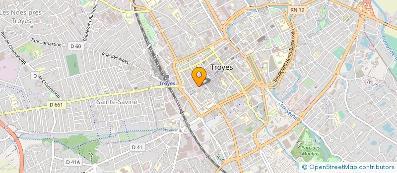 localisation de l'entreprise GOULET.AL à TROYES