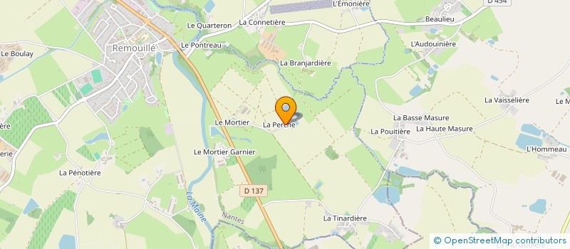 localisation de l'entreprise GOULET TRANSPORTS à REMOUILLE