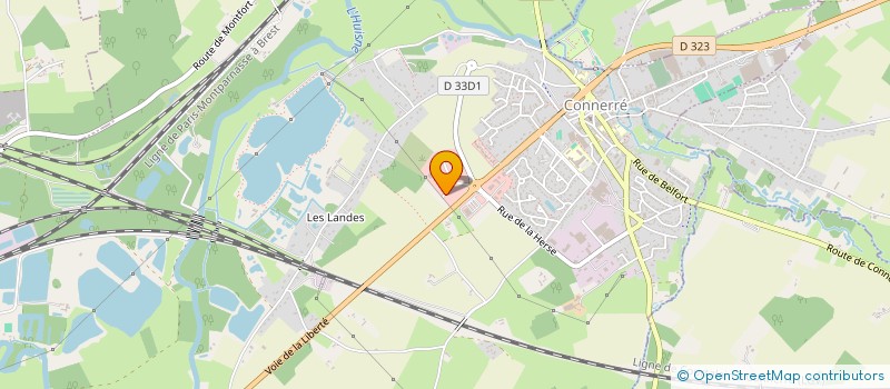 localisation de l'entreprise GOULETTE IMMOBILIER  CONNERRE