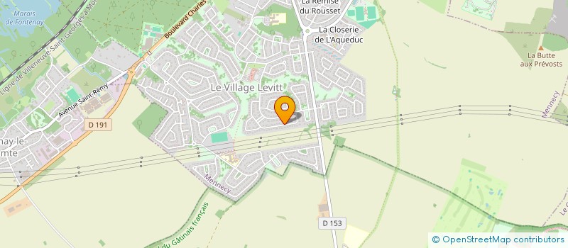 localisation de l'entreprise GOULIAT  MENNECY