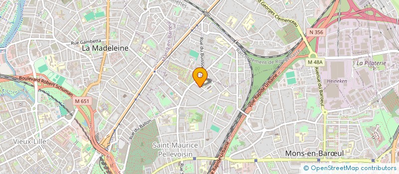 localisation de l'entreprise GOULMAN CORP à LILLE