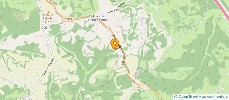 localisation de l'entreprise GOULOUMES INVEST  SAINT-PROJET