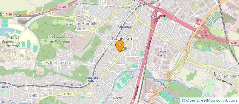 localisation de l'entreprise GOUMARD à PALAISEAU
