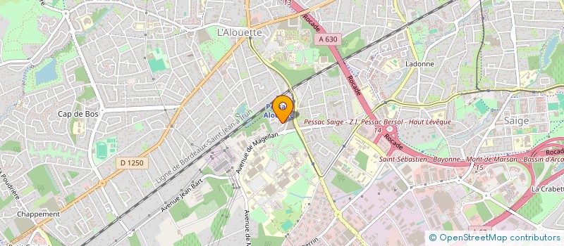 localisation de l'entreprise GOUMIDI MULTI-SERVICES à PESSAC