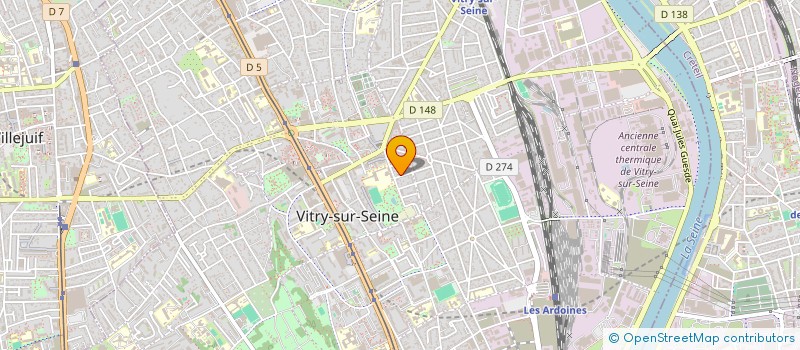 localisation de l'entreprise GOUNOD DISTRIBUTION  VITRY-SUR-SEINE