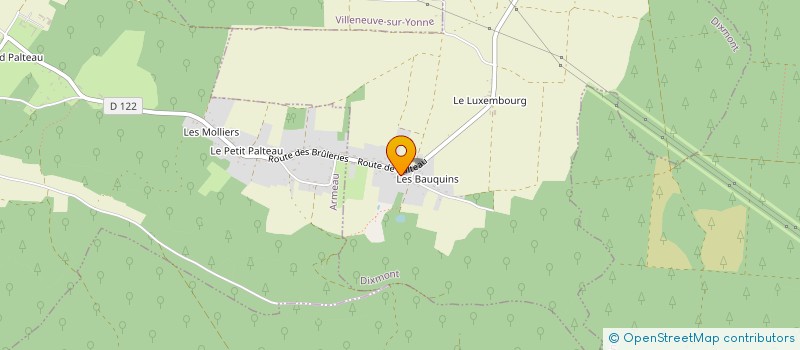localisation de l'entreprise GOUPAGA à DIXMONT