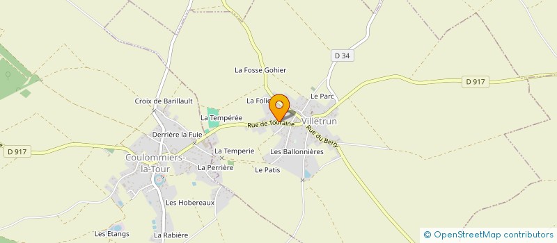 localisation de l'entreprise GOUPEMENT FONCIER AGRICOLE DU BOUCHET  SAINTE-ANNE