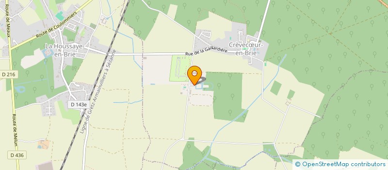 localisation de l'entreprise GOUPEMENT FONCIER AGRICOLE DU VERGER  CREVECUR-EN-BRIE