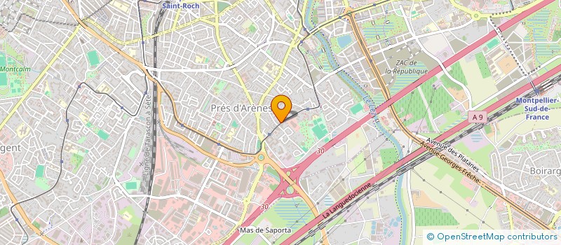 localisation de l'entreprise GOUPIL à MONTPELLIER