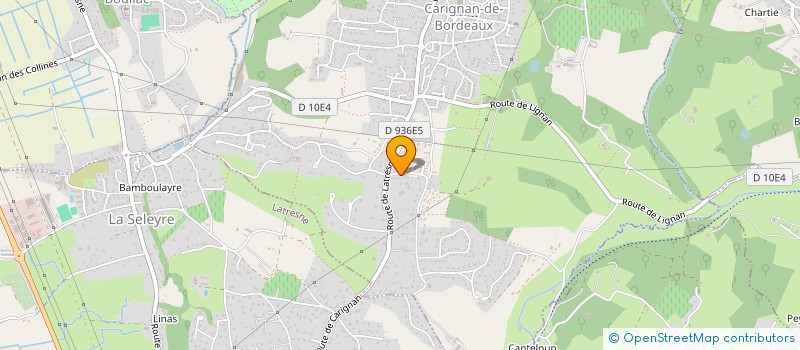 localisation de l'entreprise GOUPIL  CARIGNAN-DE-BORDEAUX