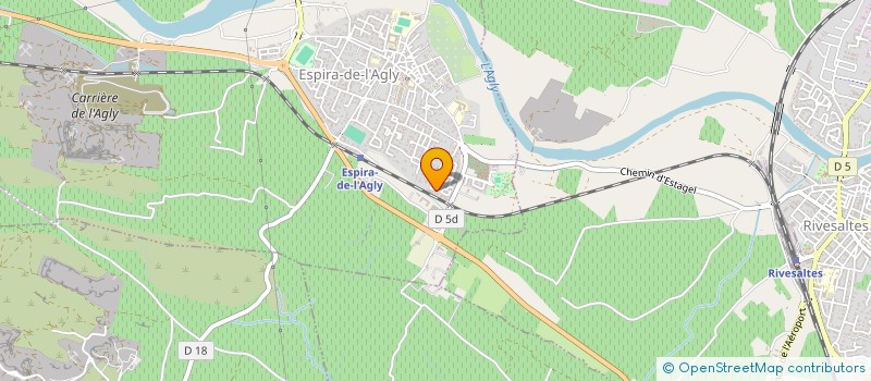 localisation de l'entreprise GOUPIL  ESPIRA-DE-L'AGLY