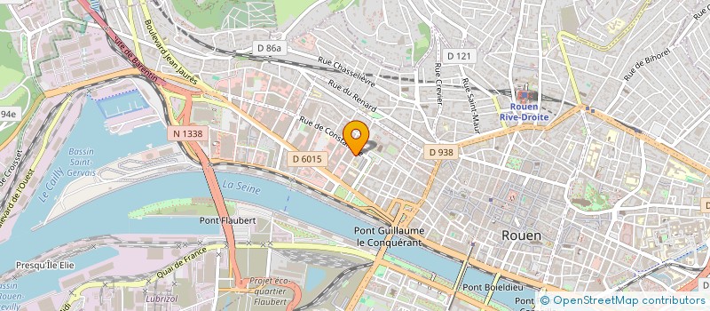 localisation de l'entreprise GOUPIL ASSURANCES COQUELET-HERMETZ-HIS à ROUEN