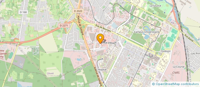 localisation de l'entreprise GOUPIL COMPAGNIE à OLIVET