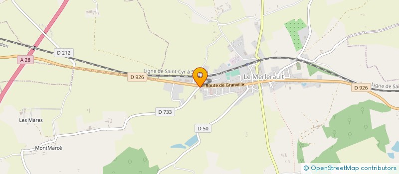 localisation de l'entreprise GOUPIL ELECTRO TECHNIQUES GETEC à LE MERLERAULT