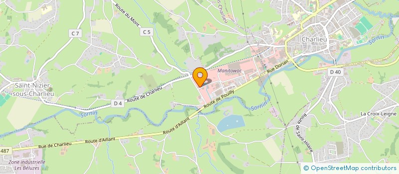 localisation de l'entreprise GOUPIL INVEST  SAINT-NIZIER-SOUS-CHARLIEU