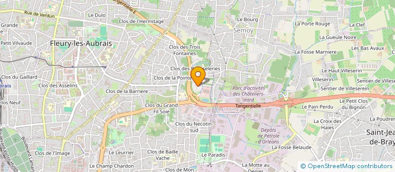 localisation de l'entreprise GOUPIL INVEST  ORLEANS