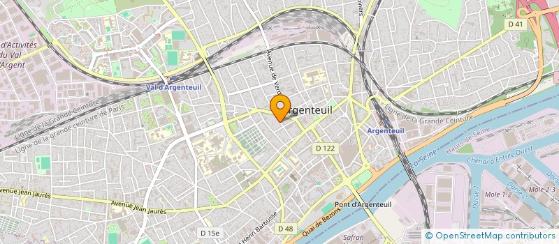 localisation de l'entreprise GOUPILARIUM  ARGENTEUIL