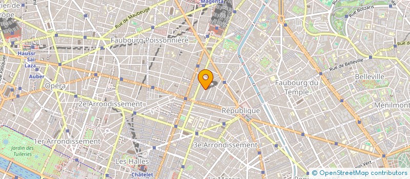 localisation de l'entreprise GOURAND SAS  PARIS